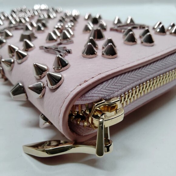 Christian Louboutin Long Wallet Pink Leather 400-081825 - Picture 4 of 9